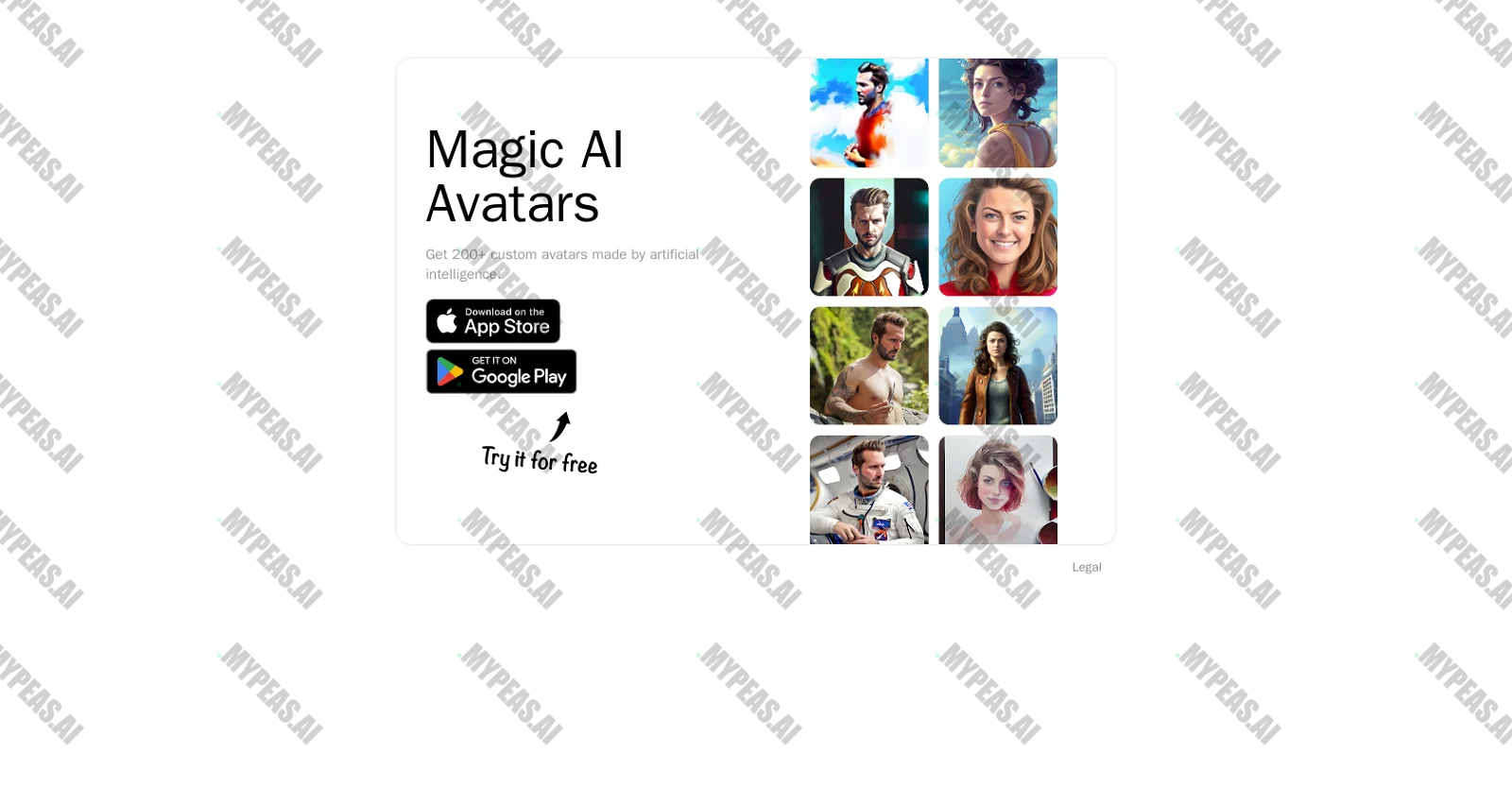 Magic AI Avatars screenshot