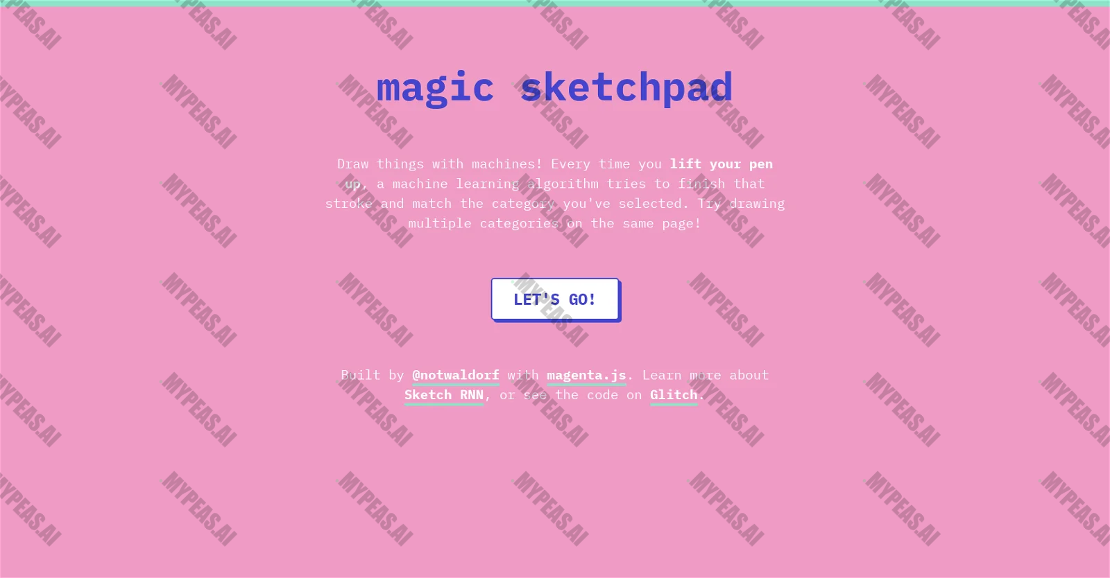 Magic Sketchpad screenshot
