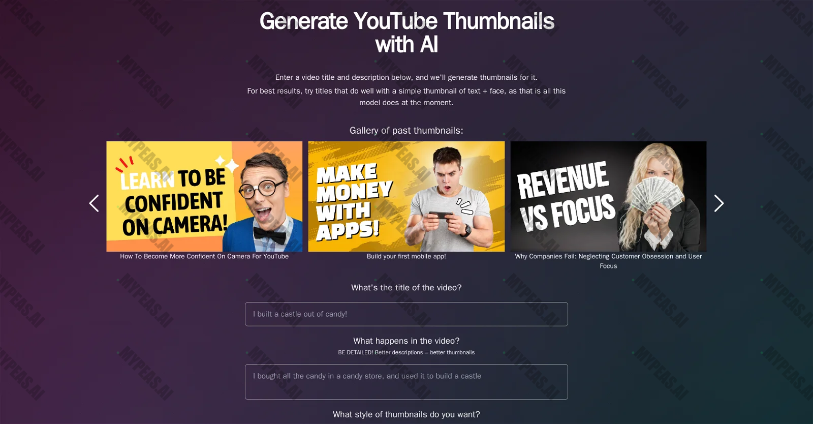 Magic Thumbnails screenshot