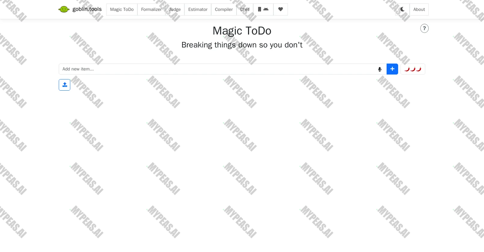 Magic ToDo screenshot