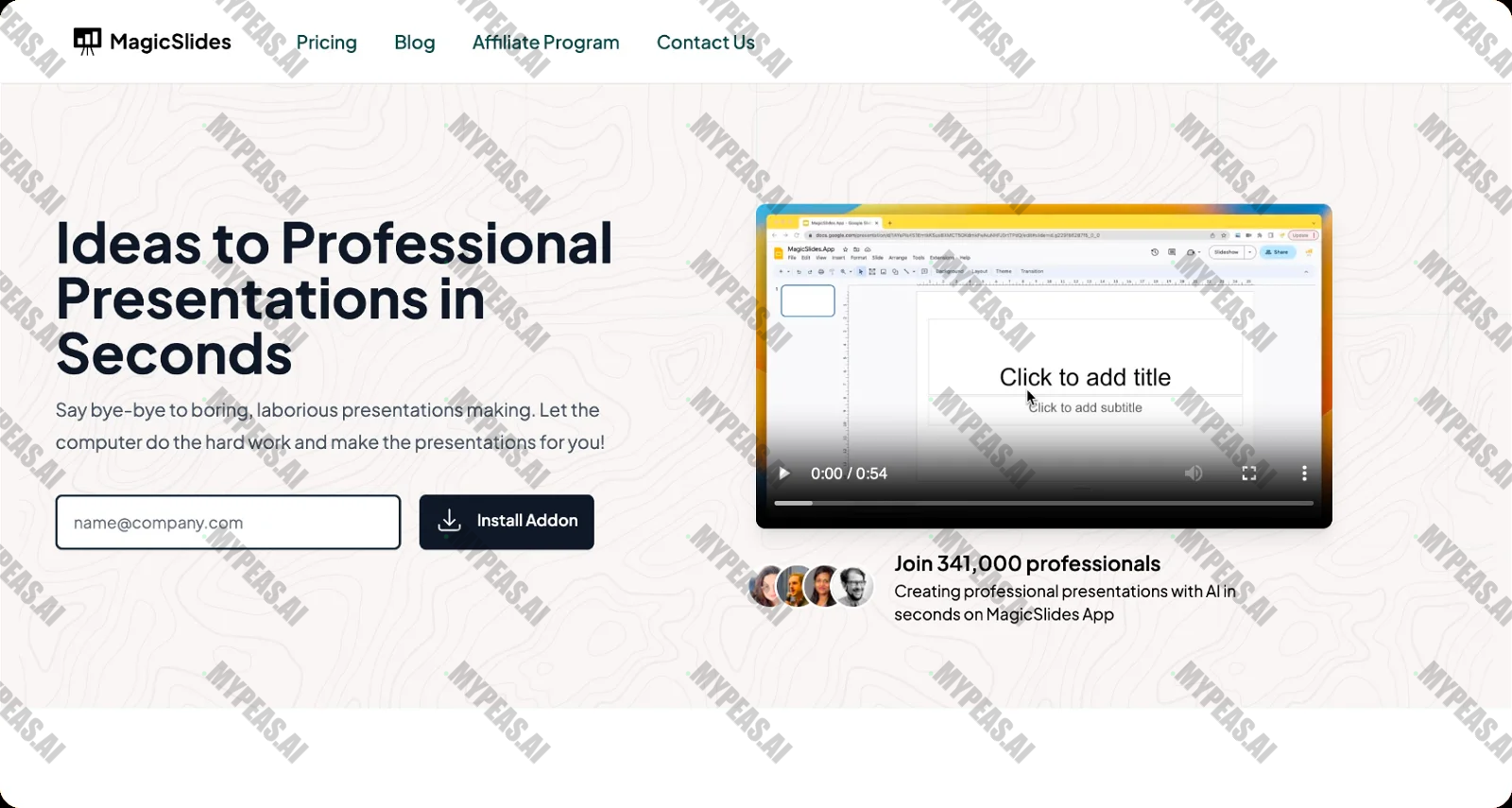 MagicSlides screenshot