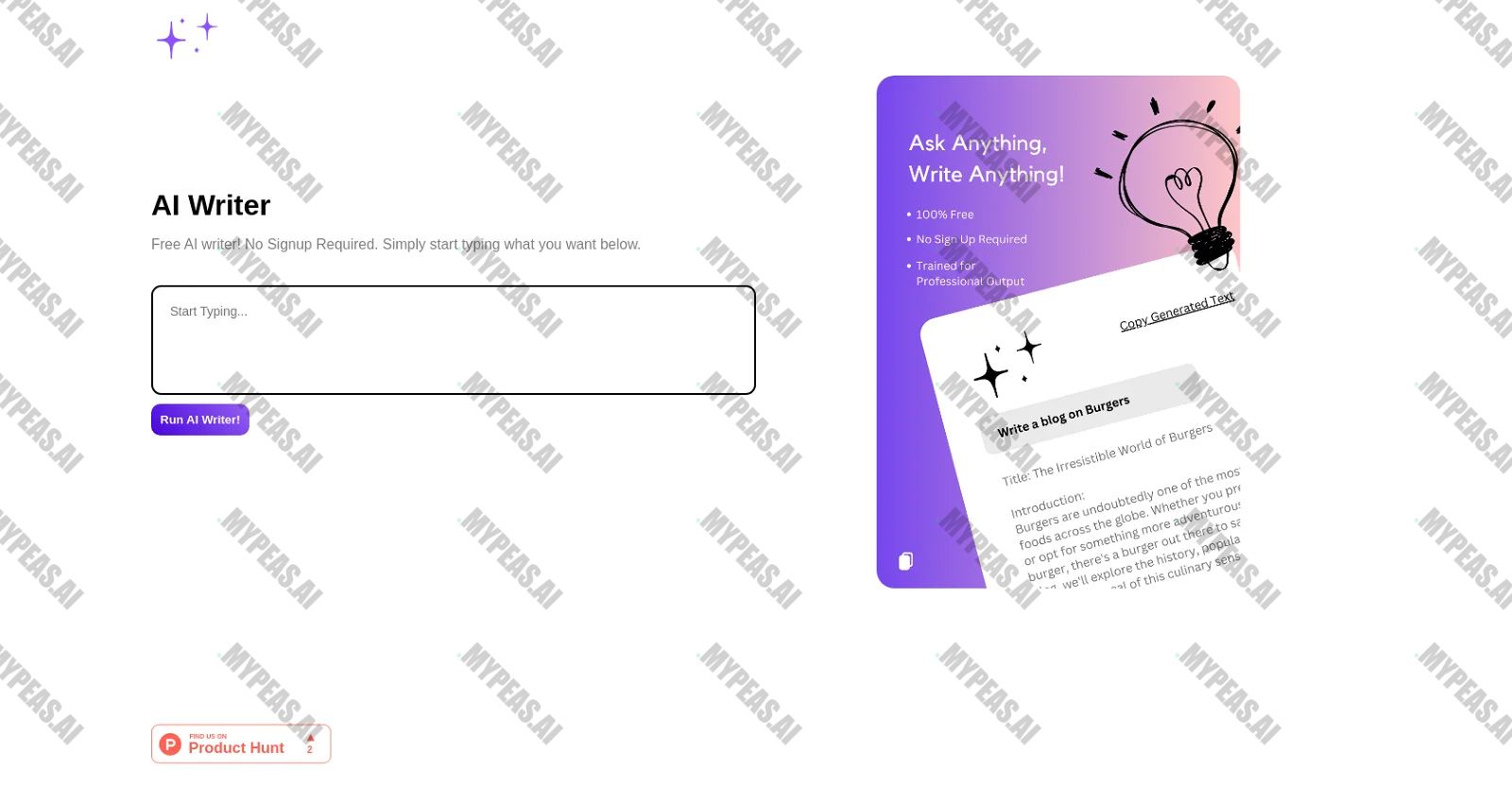 MagicWrite screenshot