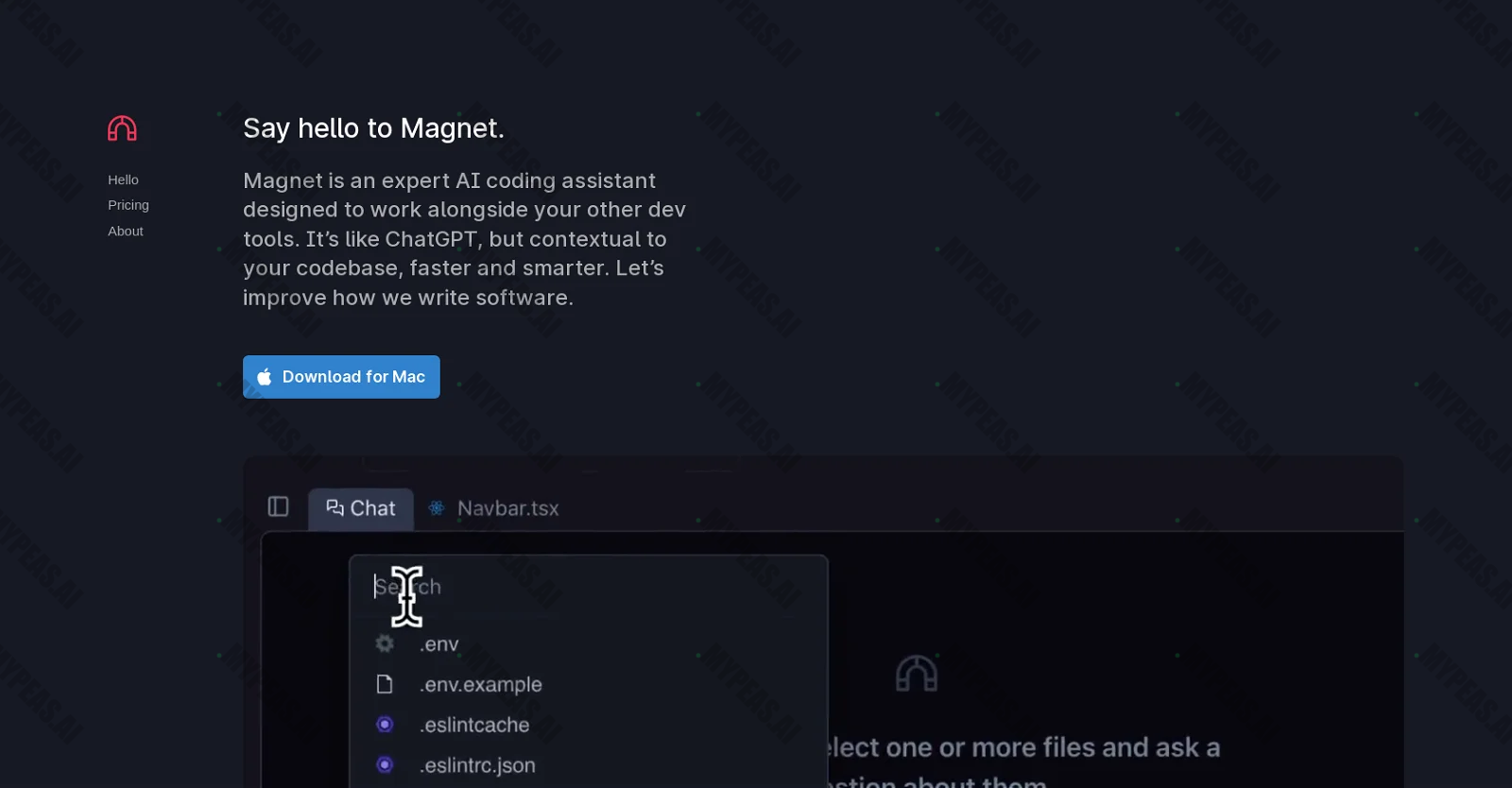 Magnet screenshot
