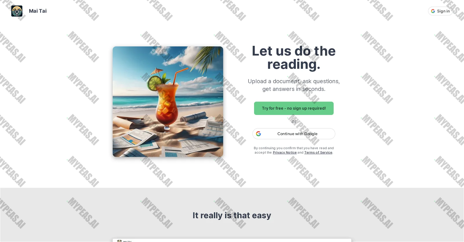 Mai Tai screenshot