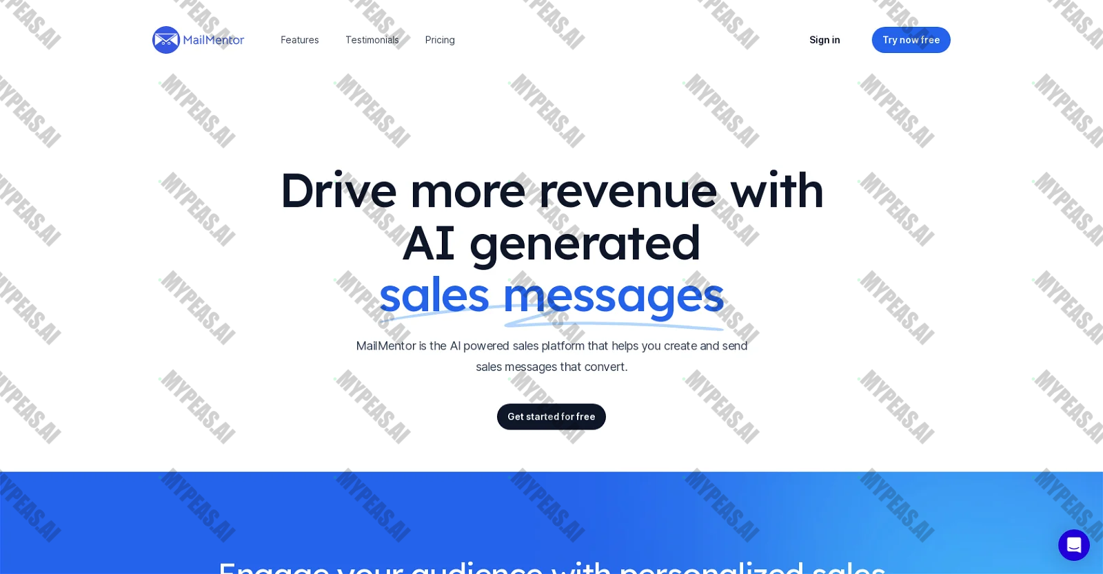 MailMentor screenshot
