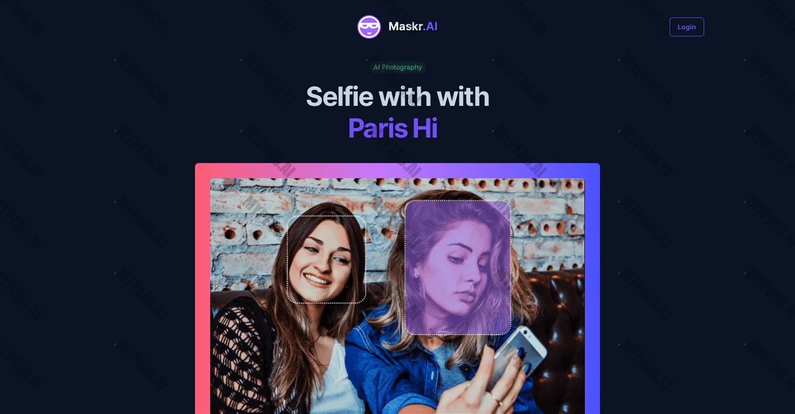 Maskr screenshot