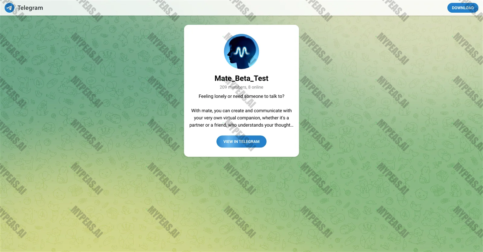 Mate screenshot
