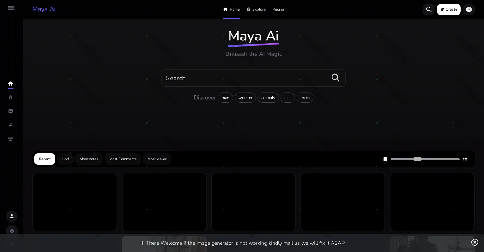 Maya Ai screenshot
