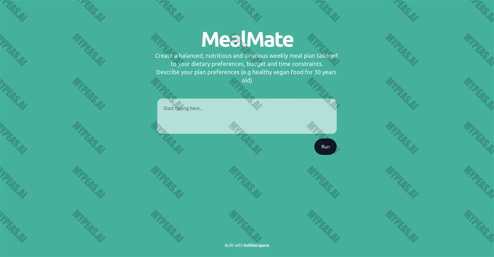 MealMate screenshot