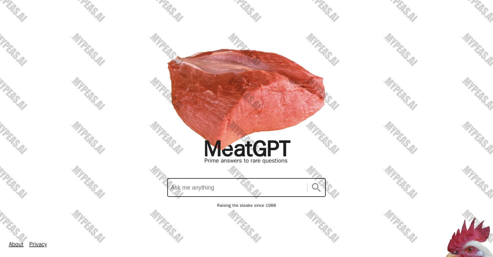 MeatGPT screenshot