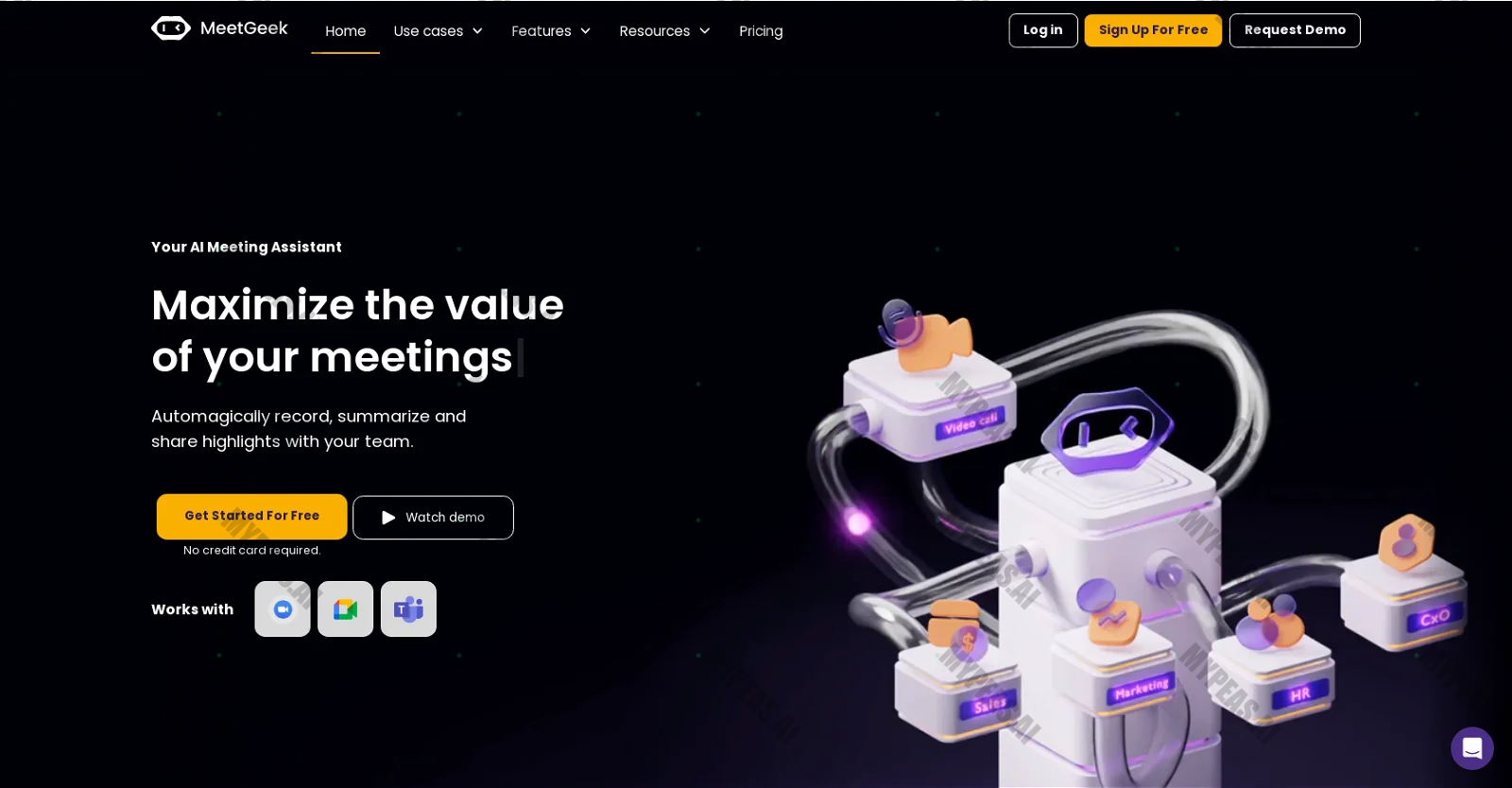 MeetGeek screenshot