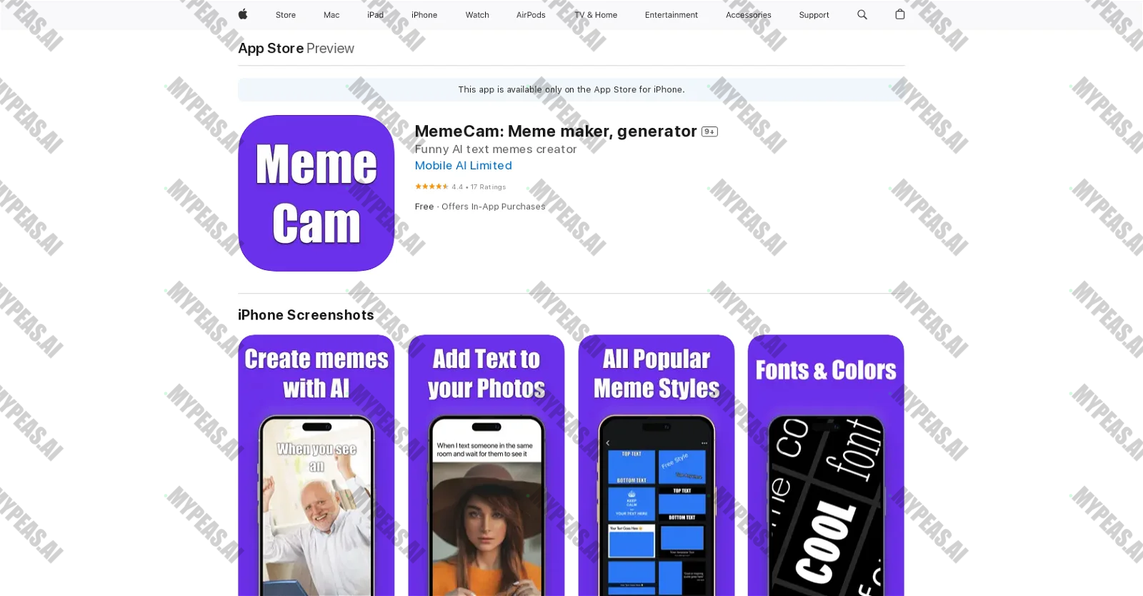 MemeCam screenshot