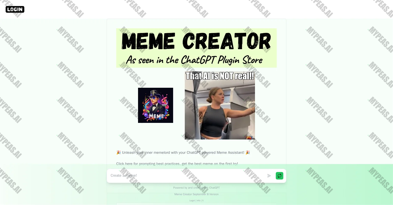 Memecreator screenshot
