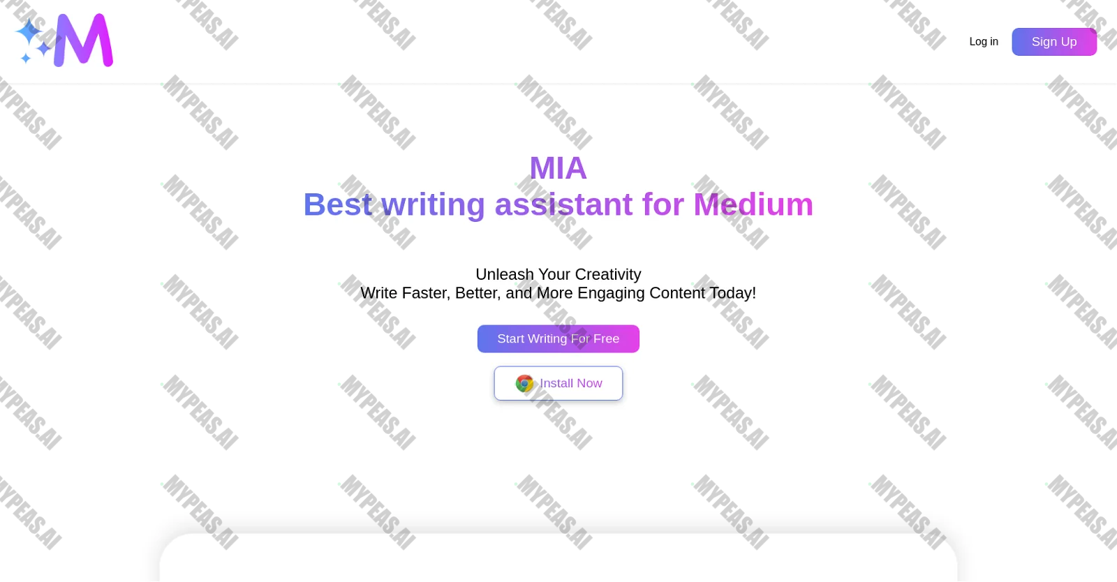 MIA screenshot