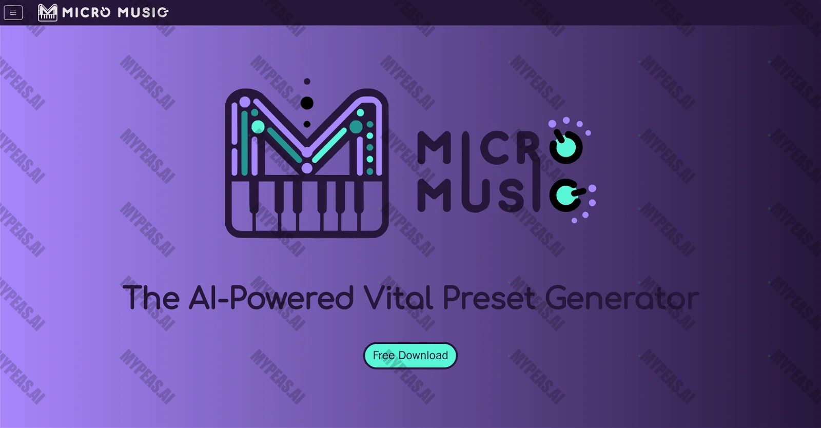MicroMusic screenshot