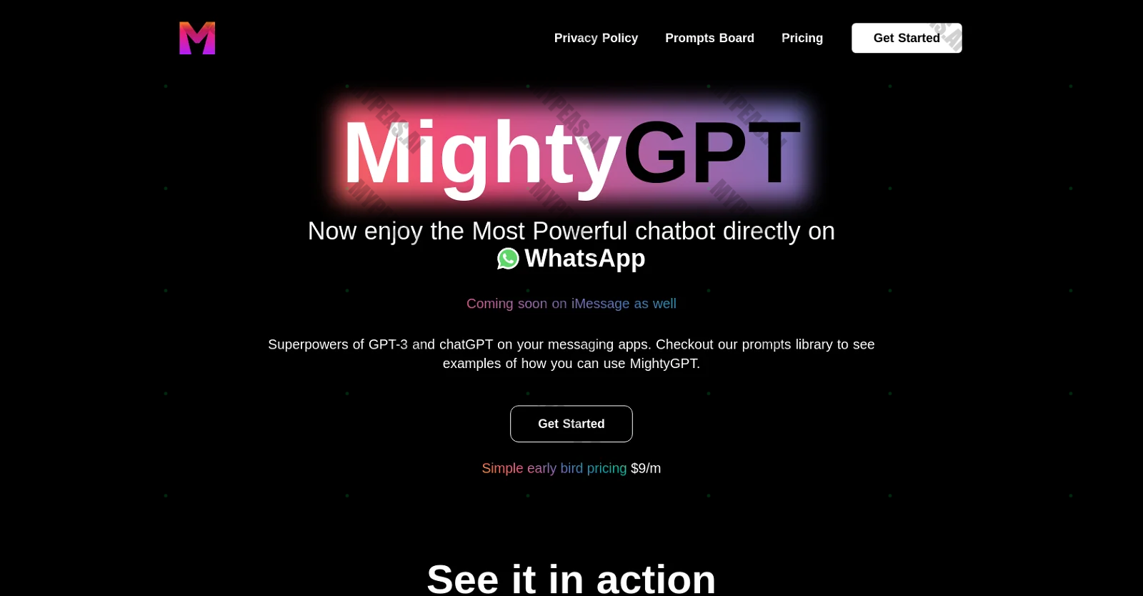 MightyGPT screenshot