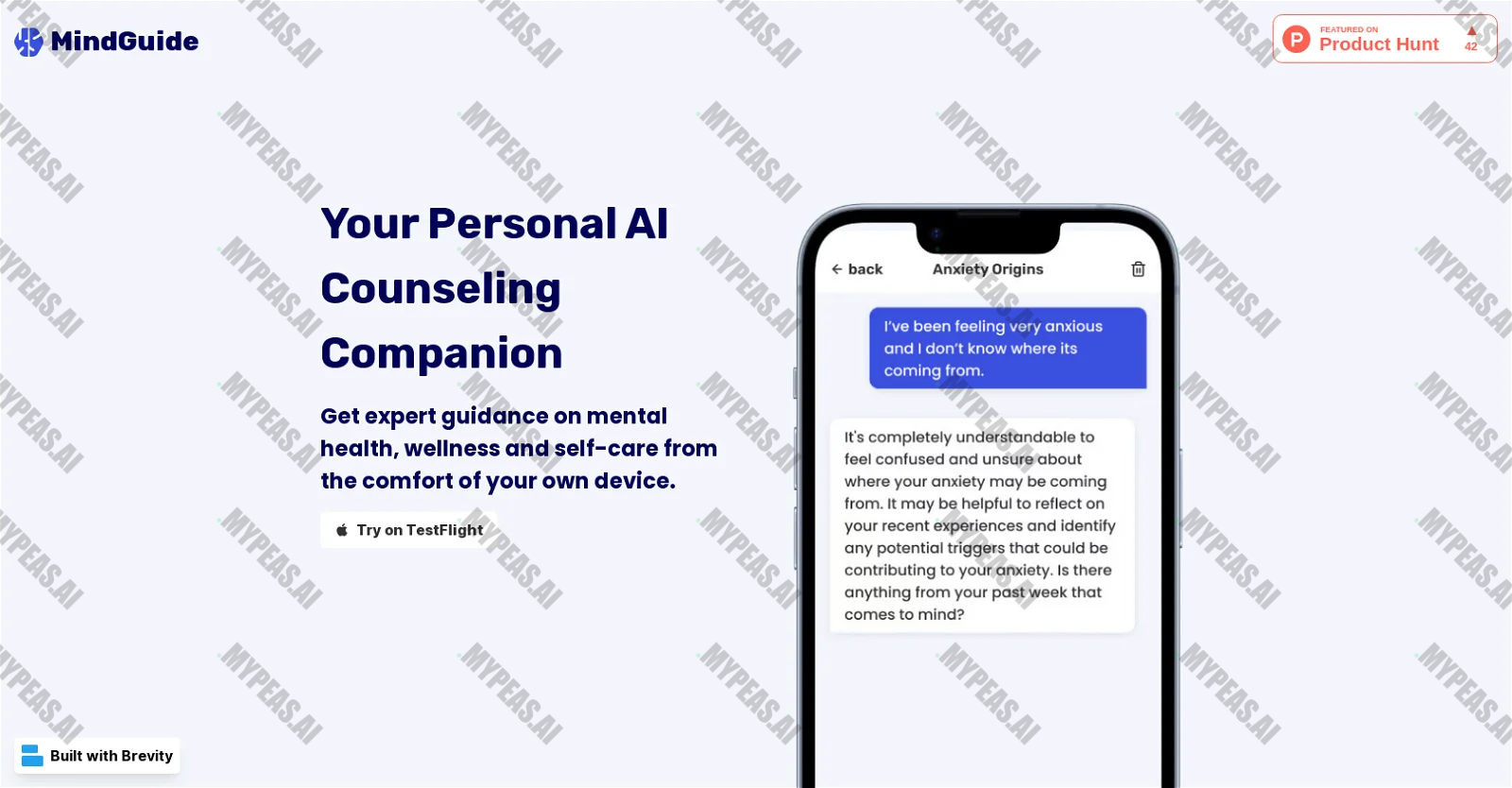 MindGuide screenshot