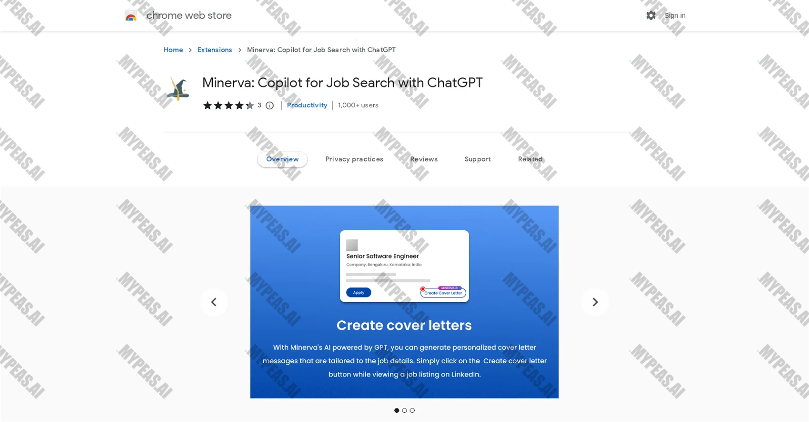 Minerva Copilot screenshot