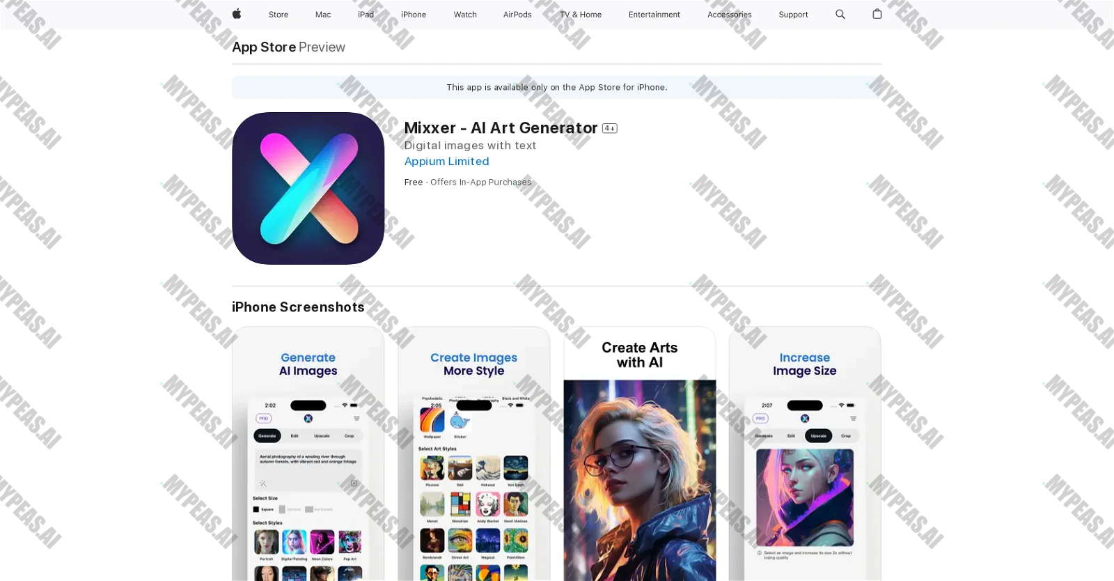 Mixxer screenshot
