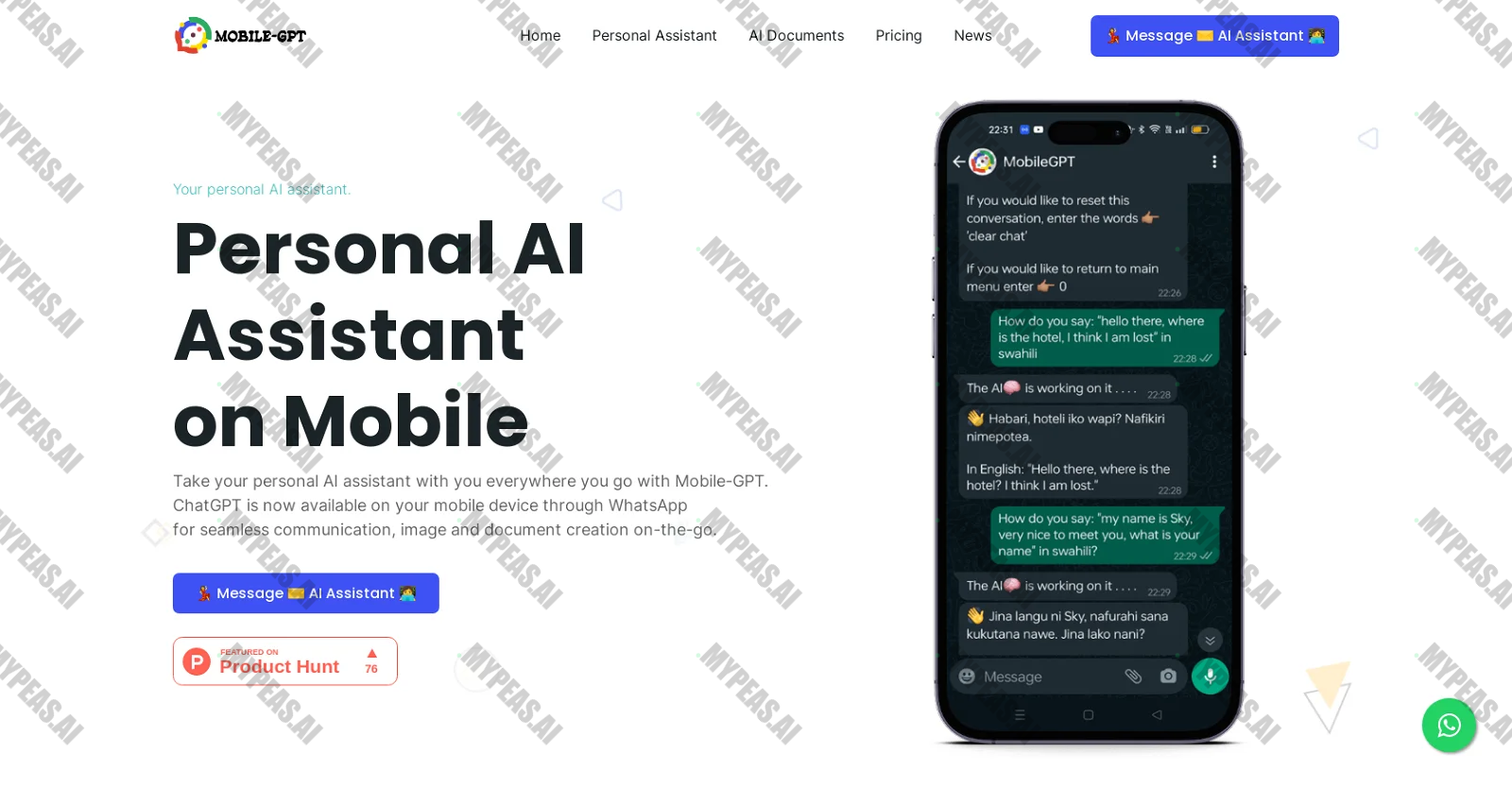 MobileGPT screenshot