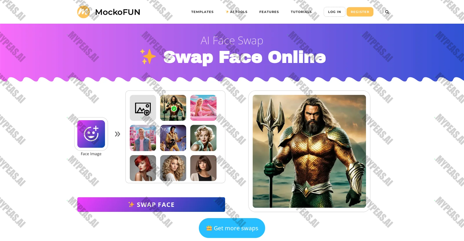 MockoFun Face Swap screenshot