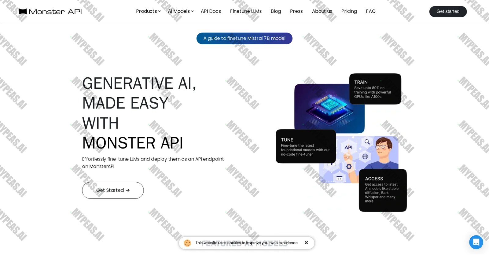 Monsterapi screenshot