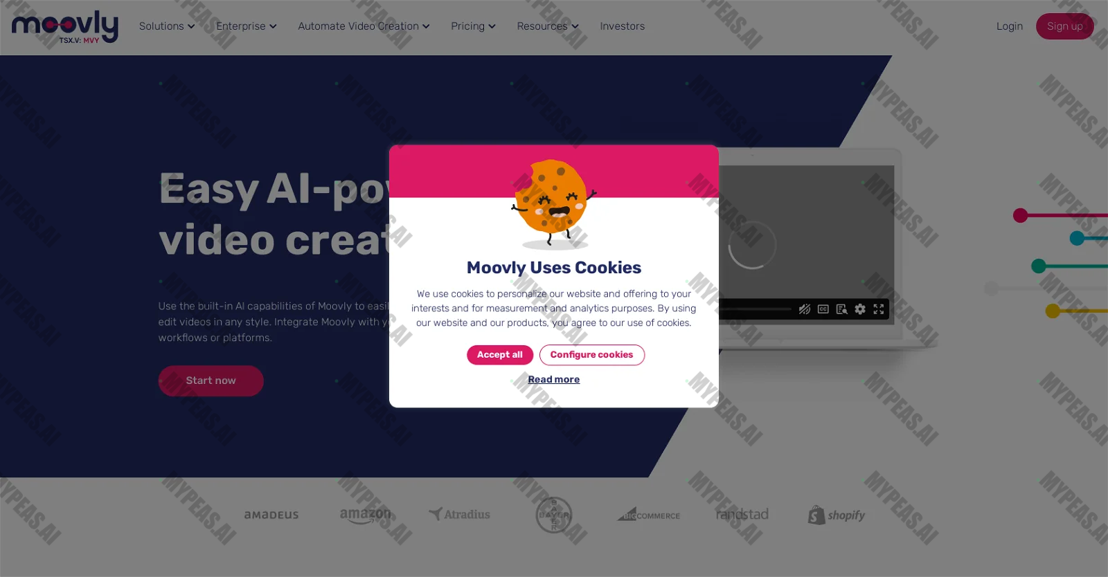 Moovly screenshot