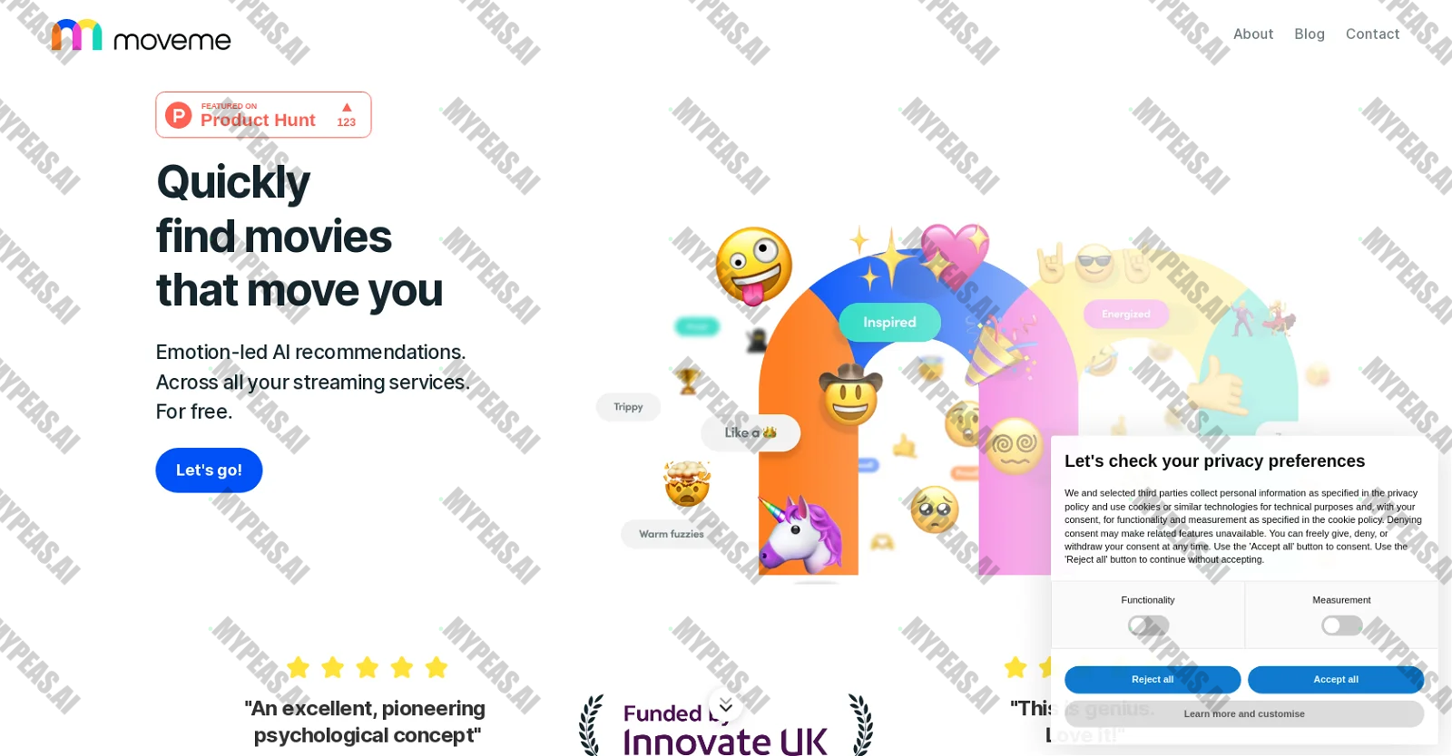 Moveme screenshot