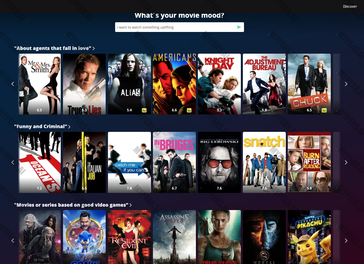 MovieWiser screenshot