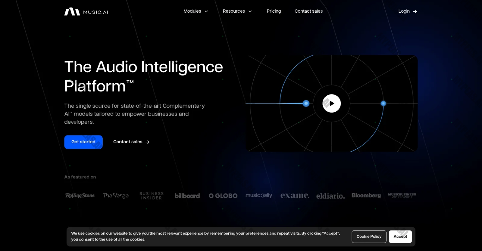 Music.AI screenshot