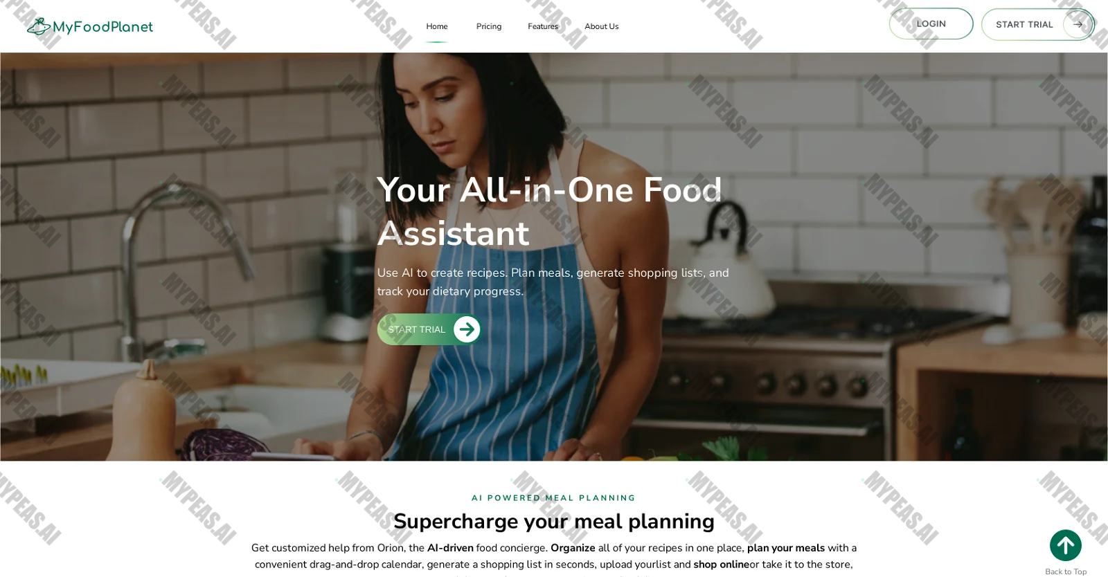 MyFoodPlanet screenshot