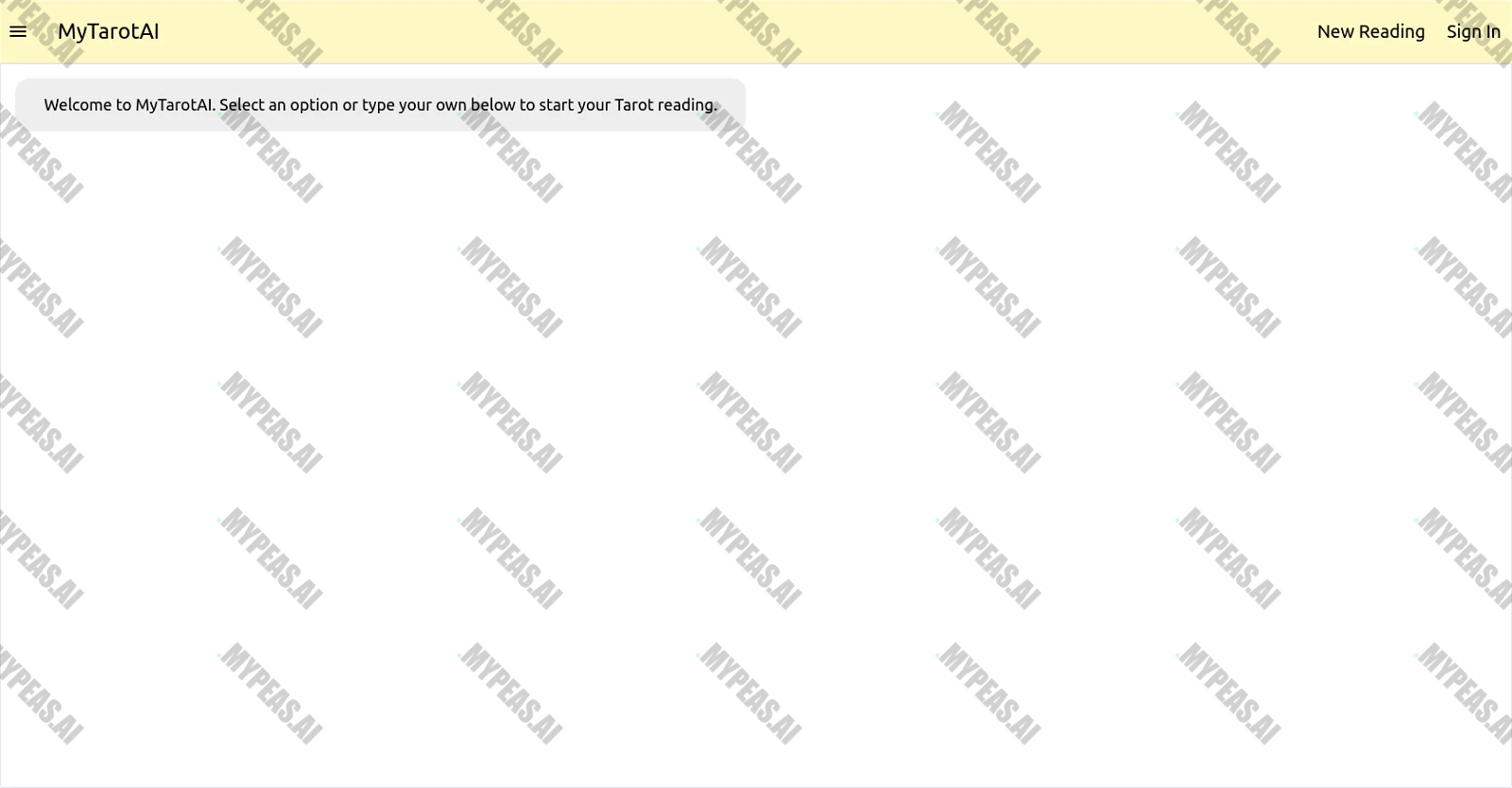 MyTarotAI screenshot