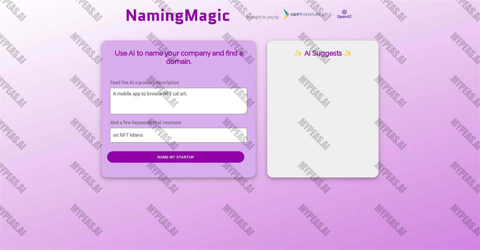 Naming Magic screenshot