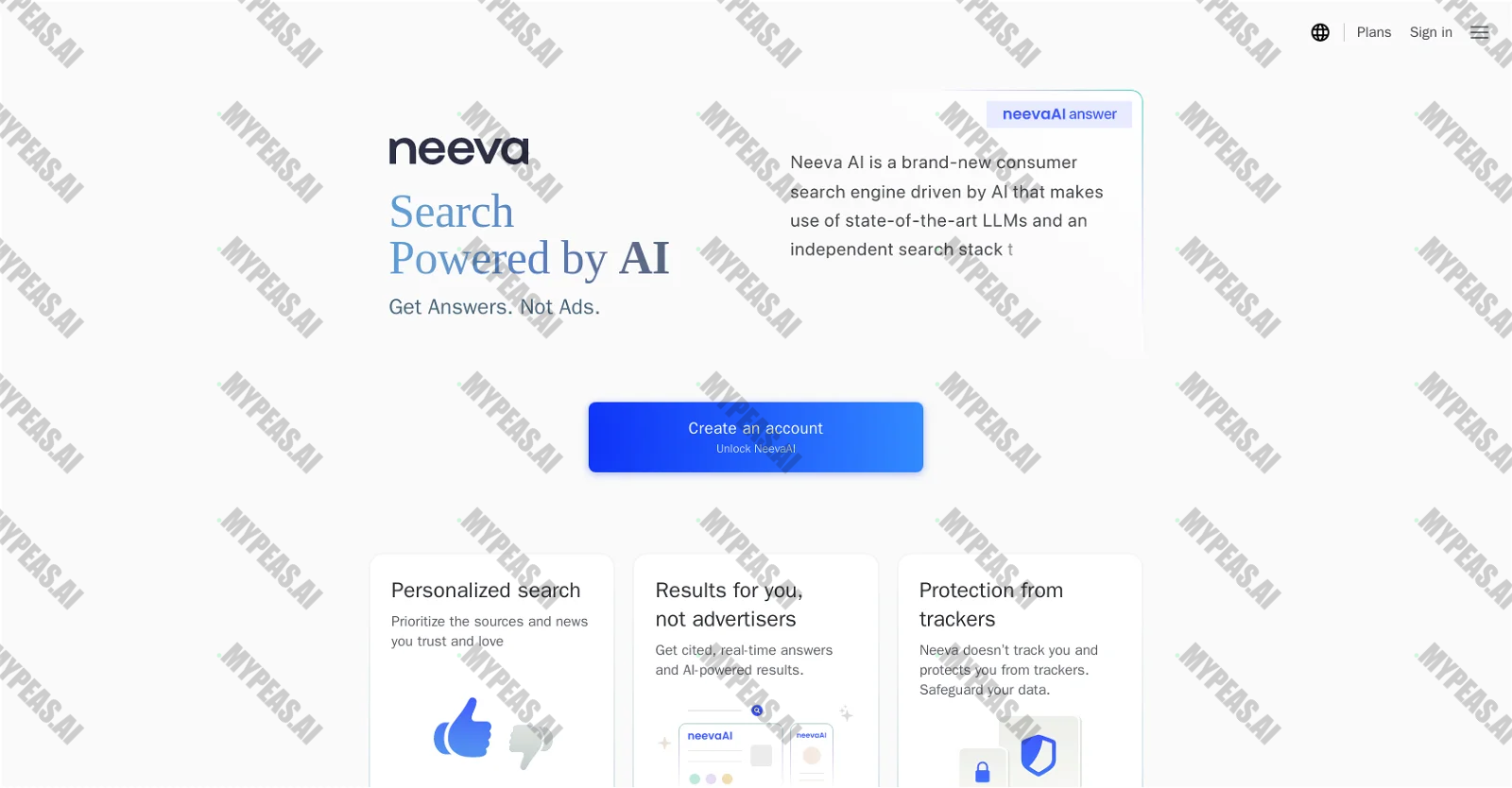NeevaAI screenshot