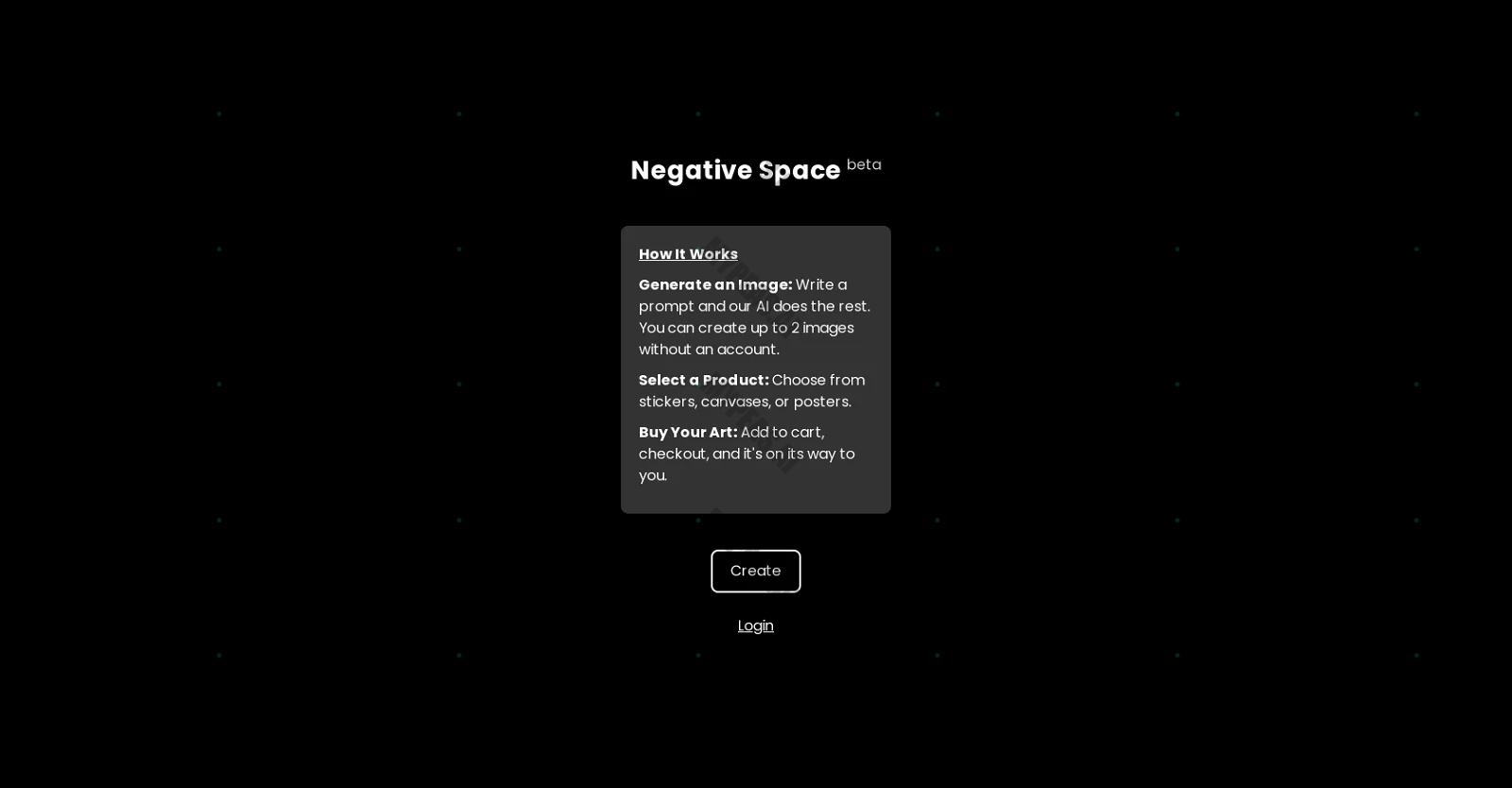 Negative Space screenshot