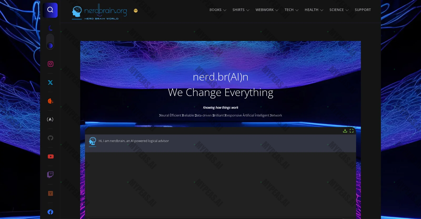 Nerdbrain screenshot