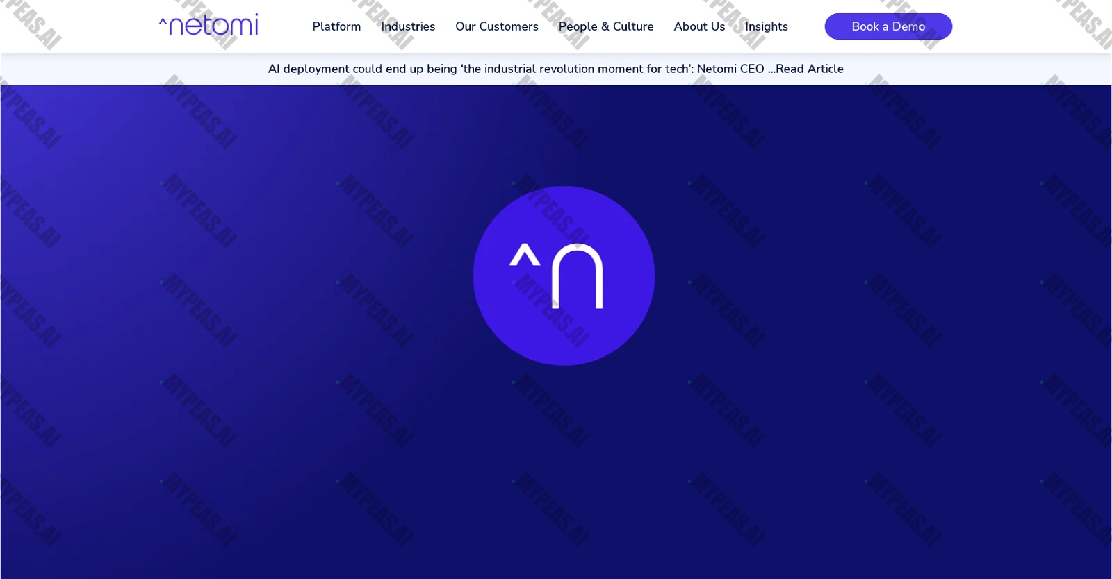 Netomi screenshot