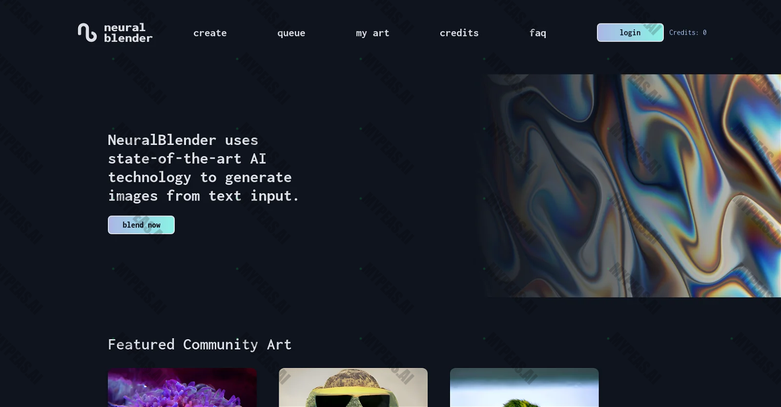 Neuralblender screenshot