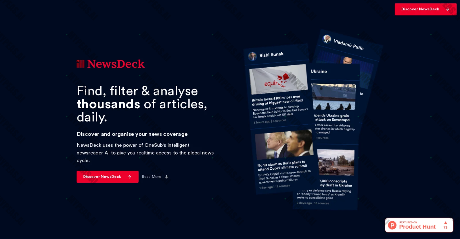 NewsDeck from OneSub screenshot