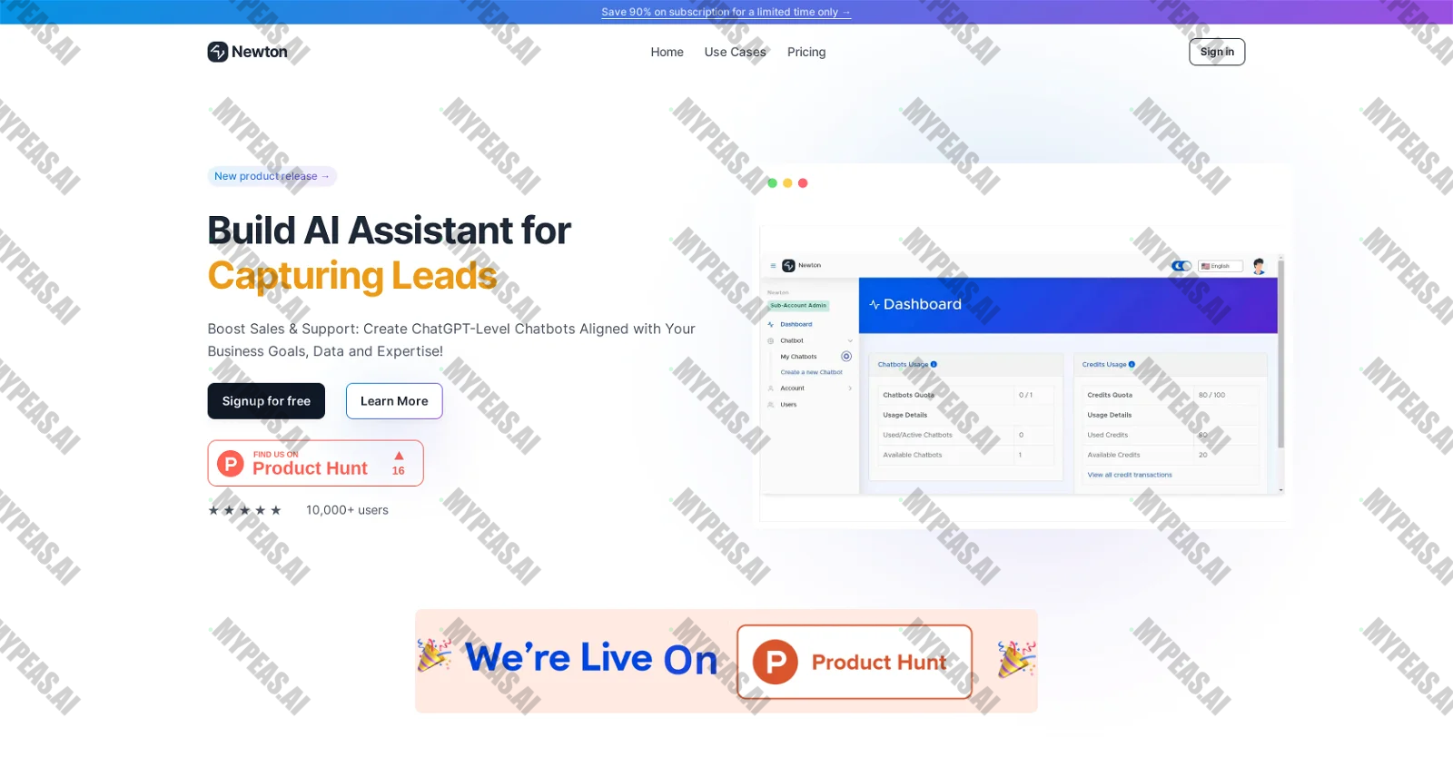 Newton screenshot