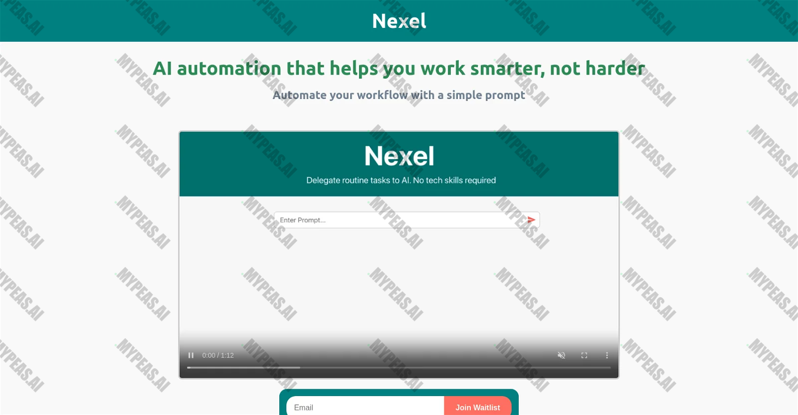 Nexel screenshot