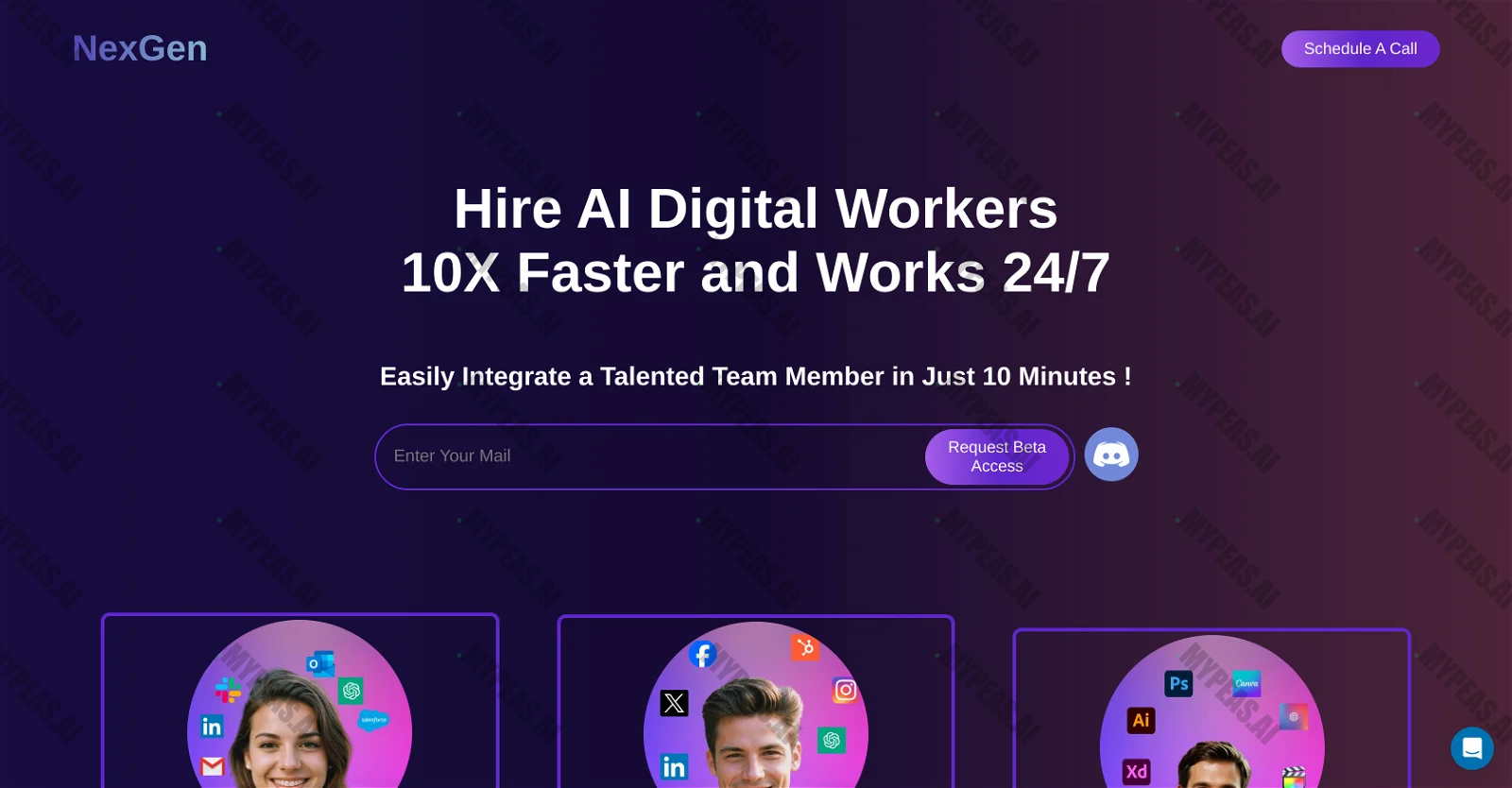 NexGenTeam screenshot