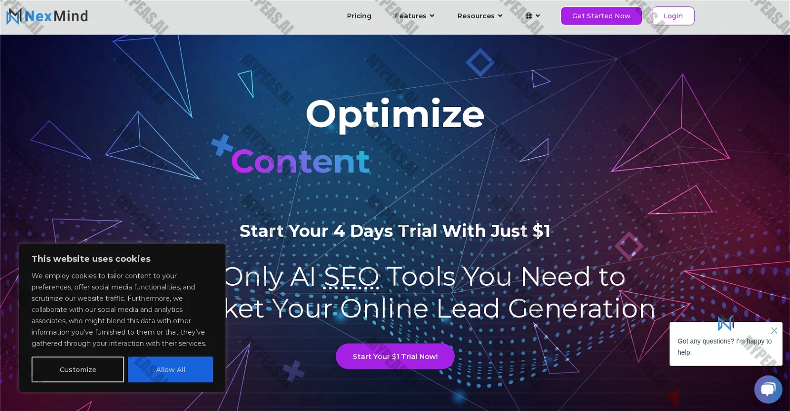 Nexmind screenshot