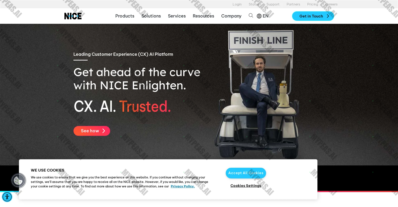 NICE CXone screenshot