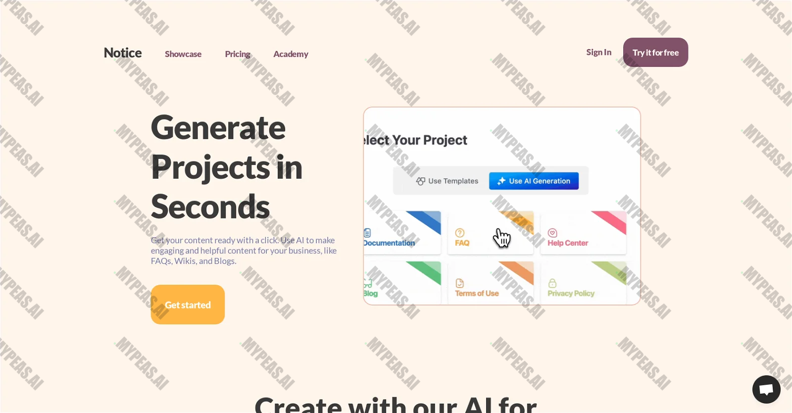 Notice Studio screenshot