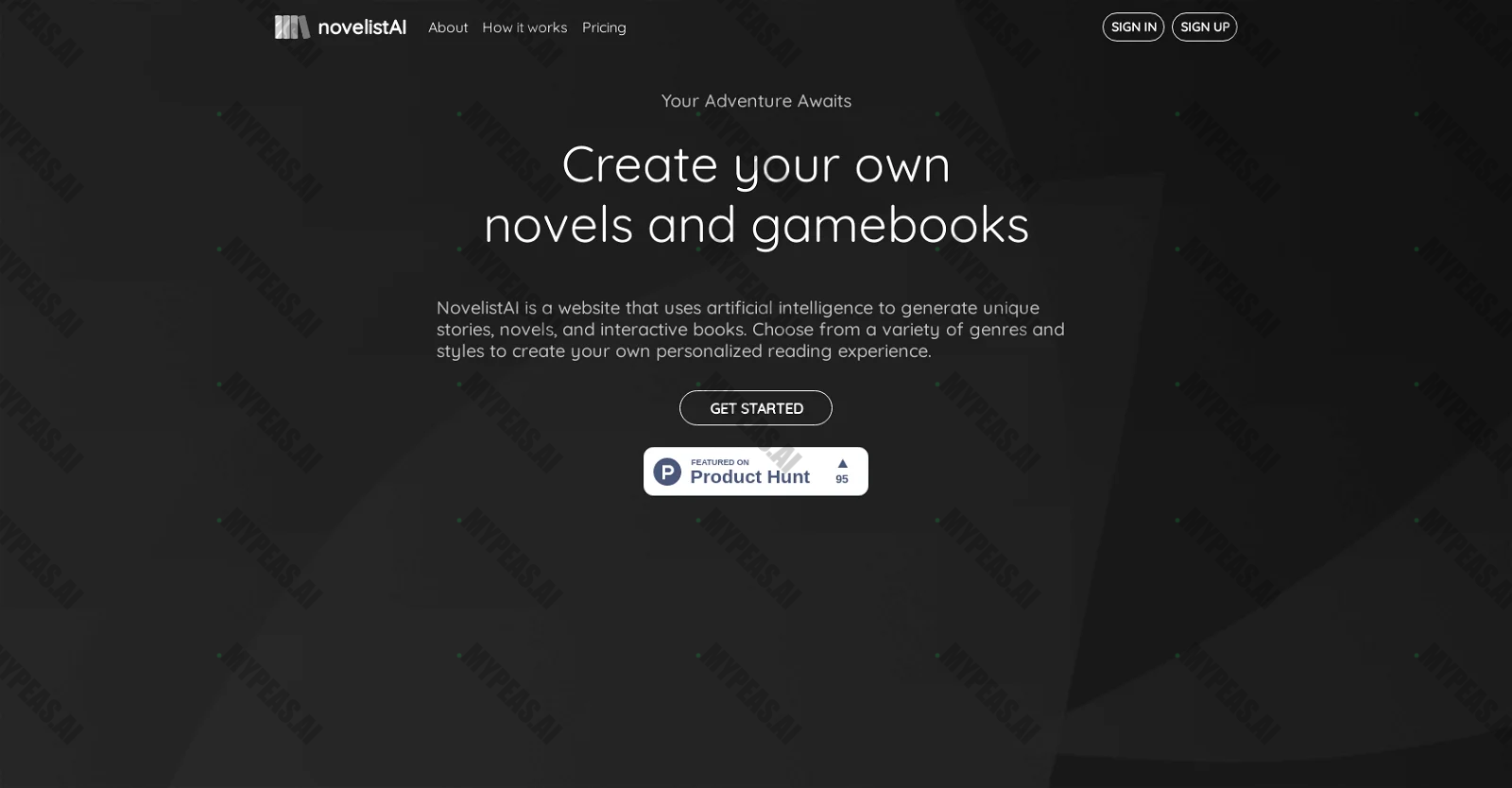 novelistAI screenshot