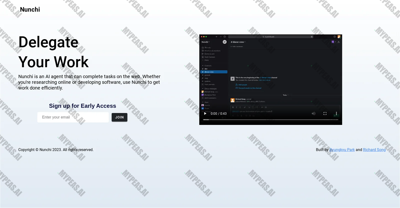 Nunchi screenshot