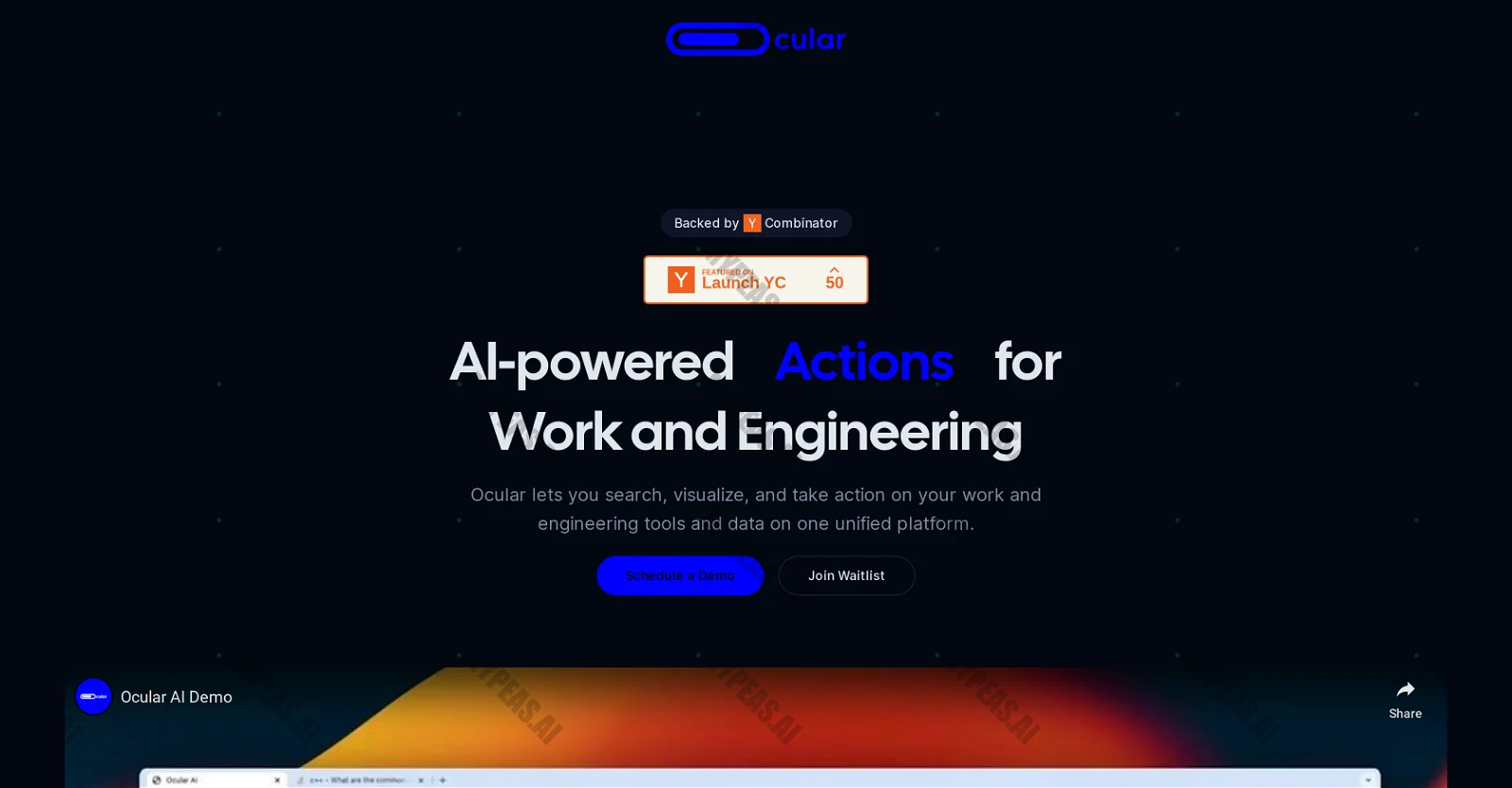 Ocular AI screenshot