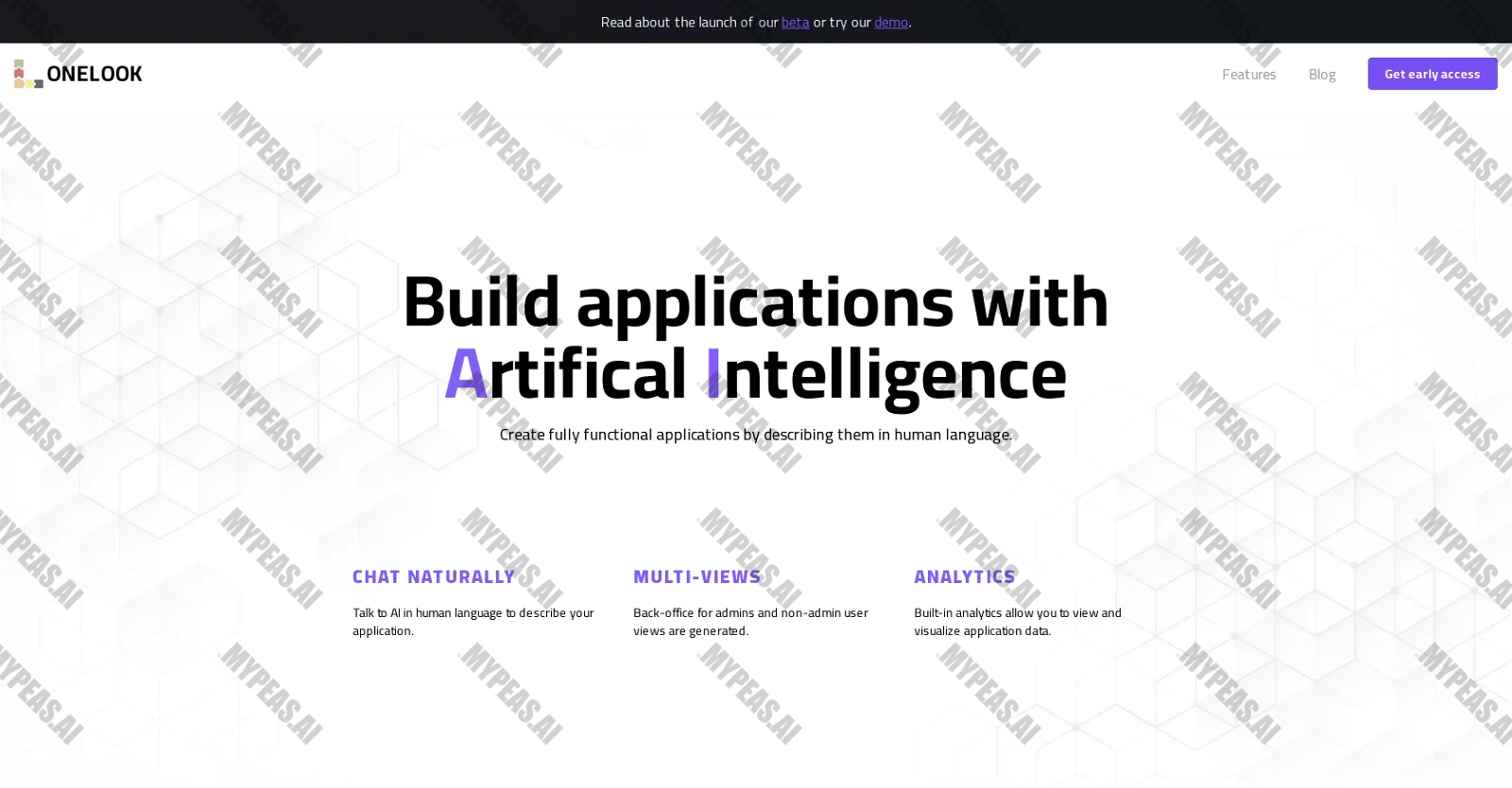 Onelook screenshot