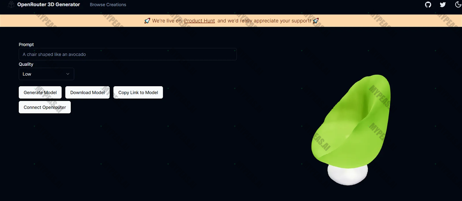OpenRouter screenshot